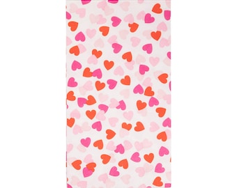 Scattered Hearts Guest Napkin