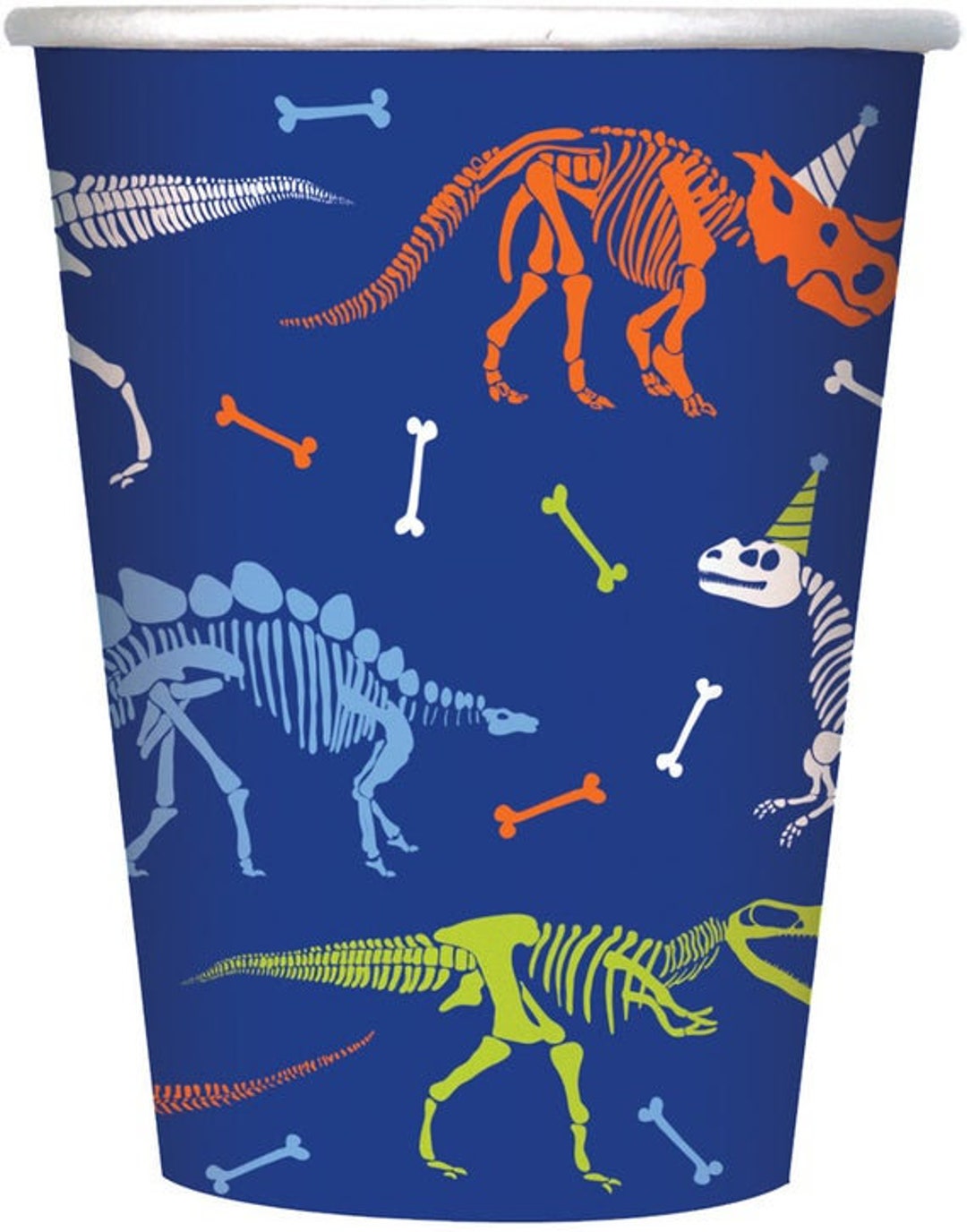 Dinosaur Cup / Dinosaur Party / Dinosaur Birthday Cup / Dinosaur Paper ...