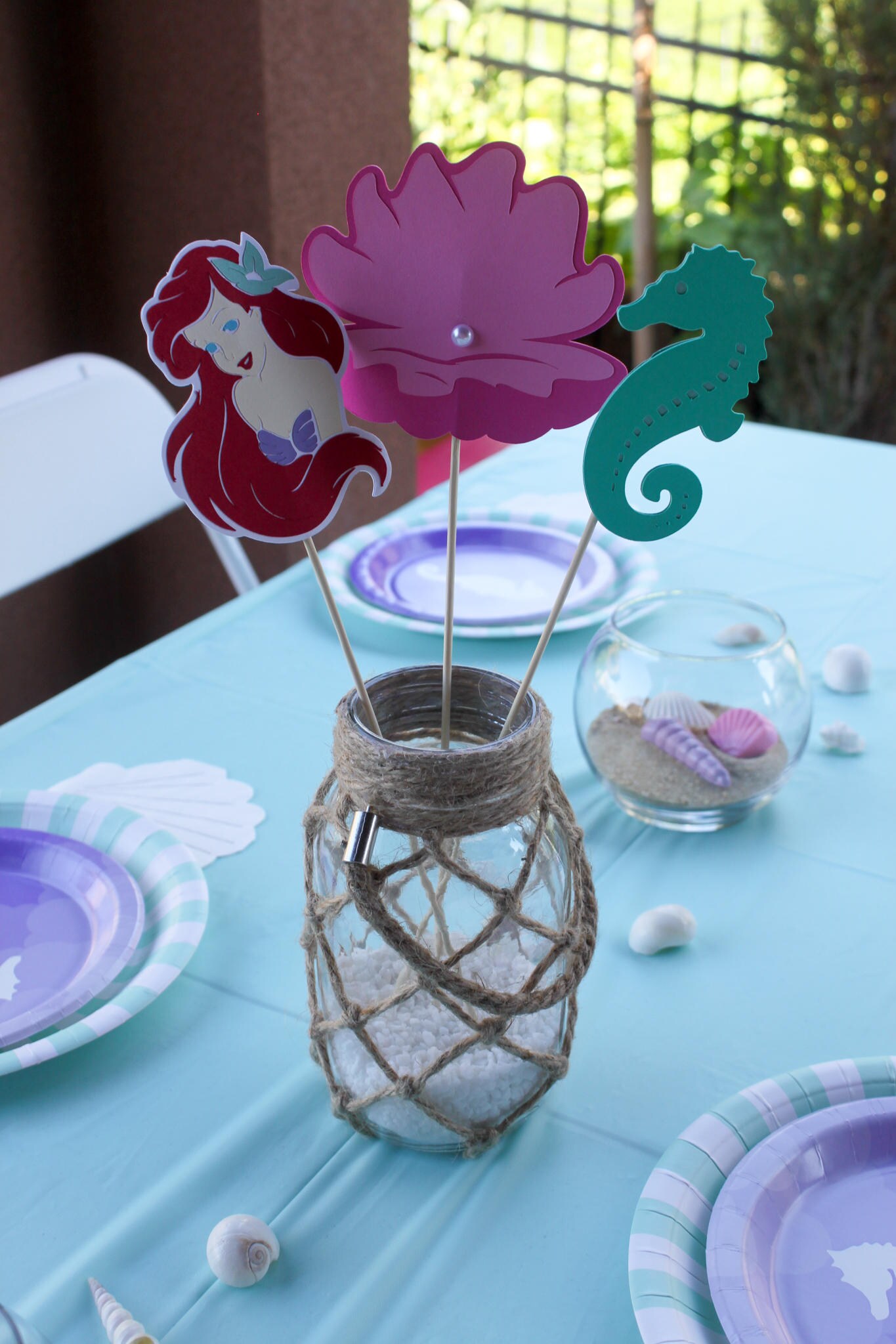 Mermaid Centerpieces / Mermaid Party / Mermaid Party Decor / - Etsy