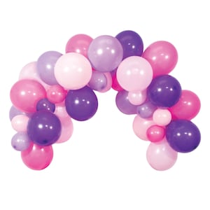 Purple and Pink Balloon Arch / Pink Balloon Garland / Purple Balloon Garland / Pink and Purple Birthday / Girl Birthday Party / Baby Shower