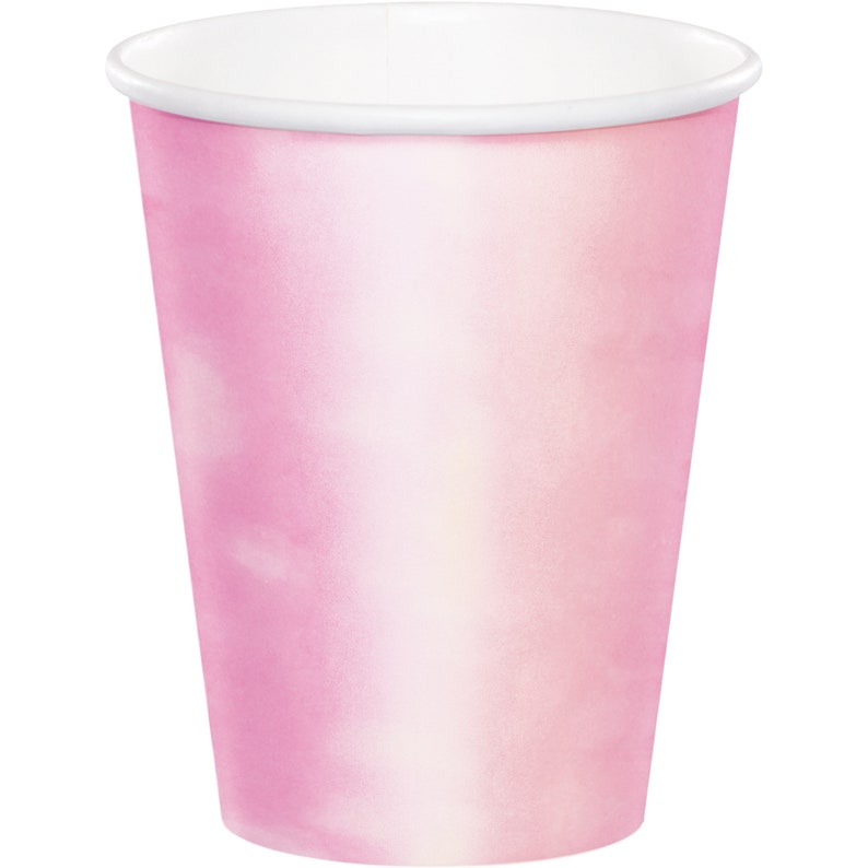 Irridescent Pastel Cups / Rainbow Paper Cups / Rainbow Party Etsy