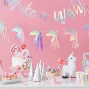 Magical Unicorn Banner / Unicorn Banner / Unicorn Party Decor / Unicorn Party / Rainbows and Unicorn Party Decor