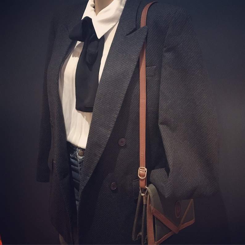 Vintage 80s double breasted coat