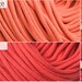 5mm Orange braided cord 10yds Craft cotton cord by the yard | Etsy