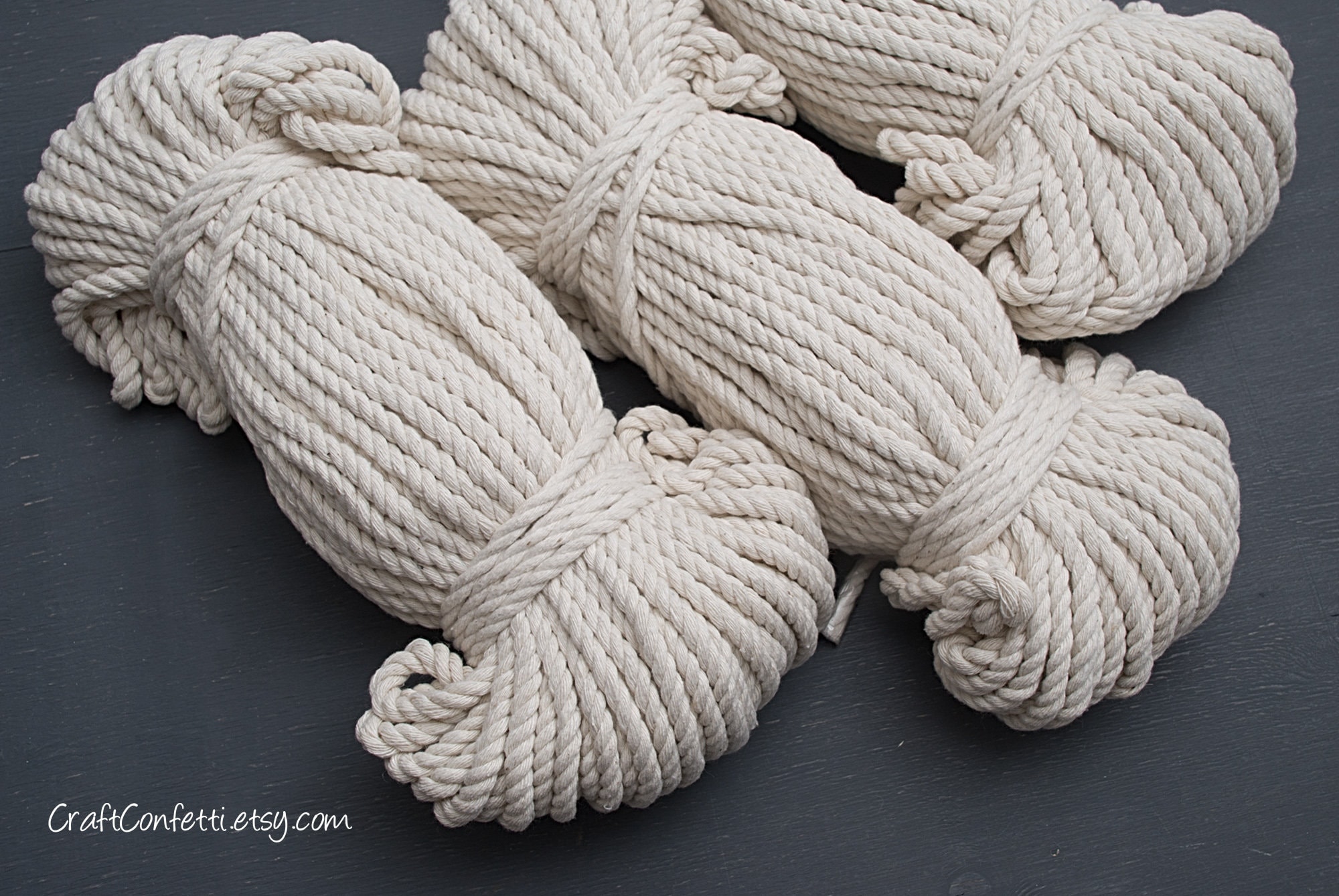 Natural Cotton Macrame Cord – 1-10mm Twisted Rope For DIY Crafts, Dreamcatchers, Plant Hangers & Boho Wedding Décor - Foto 5