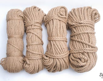 Aoneky Corda Juta Naturale 14/16/20/25 /30/40 /50mm, 8M/15M/30M, Forda di Battag