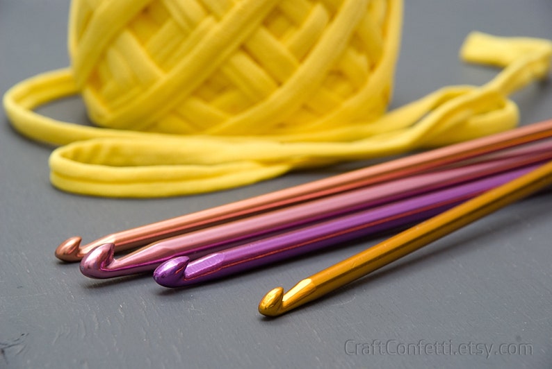 Tunisian/afghan Hook Set of 11 Crochet Hooks From 2 Mm to 8 Etsy
