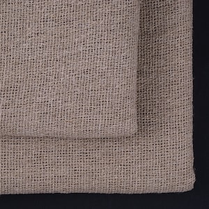 Linen burlap fabric by the yard, Flax linen sheet, Sheer rustic fabric, Natural Eco sackcloth, Burlap fabric, Home decor / Sold by half yard