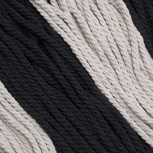 10mm Raw Beige Twisted Rope 30ft, Macrame Rope, Knotting Cord, Natural ...