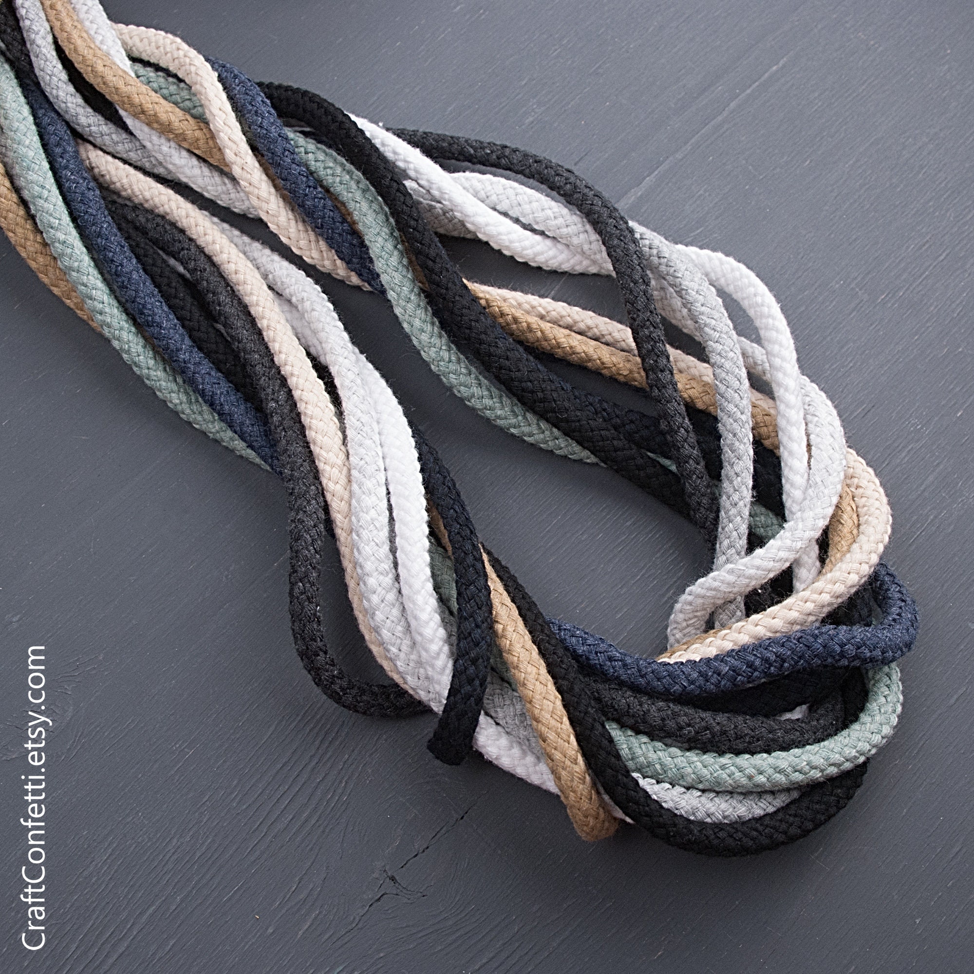 1 Inch Thick Rope Natural Cotton Rope For Sale LEXININ 10mm X 196 Feet ...
