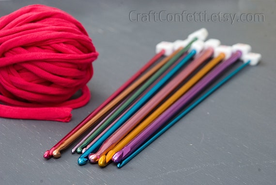 3.5mm Long Tunisian Afghan Crochet Hooks Aluminum Knitting Needles