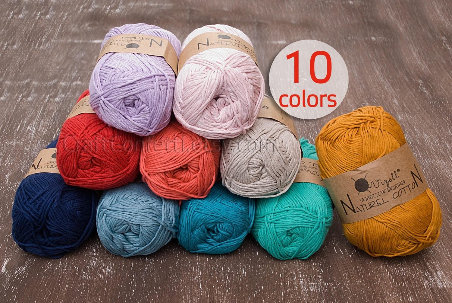 Pure cotton yarn Eco cotton yarn Soft cotton yarn Etsy