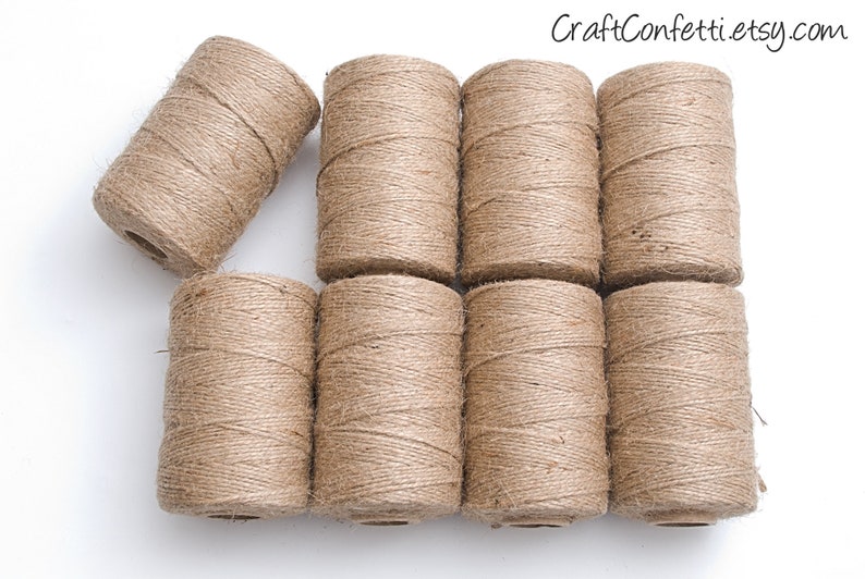2mm Jute Twine Jute Rope for Crochet Basket or Rug Rustic Etsy