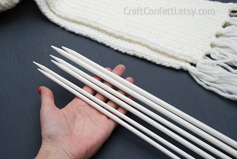 Aluminum Knitting Needles 6 7 8 9 10mm Lightweight Single Etsy