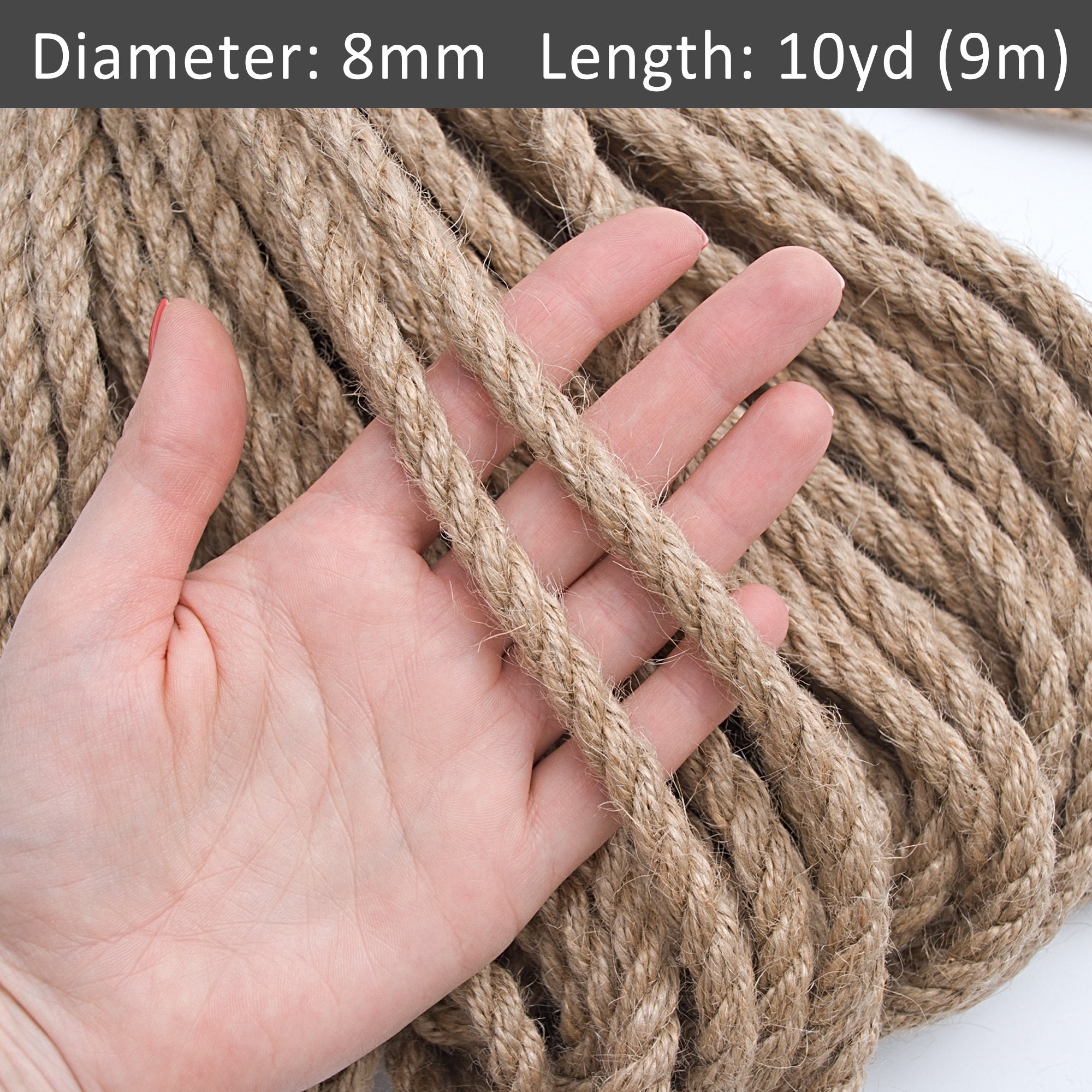 Kraft Natural Jute Cord Material: Jute This classic crafting essential is  best for arts crafts