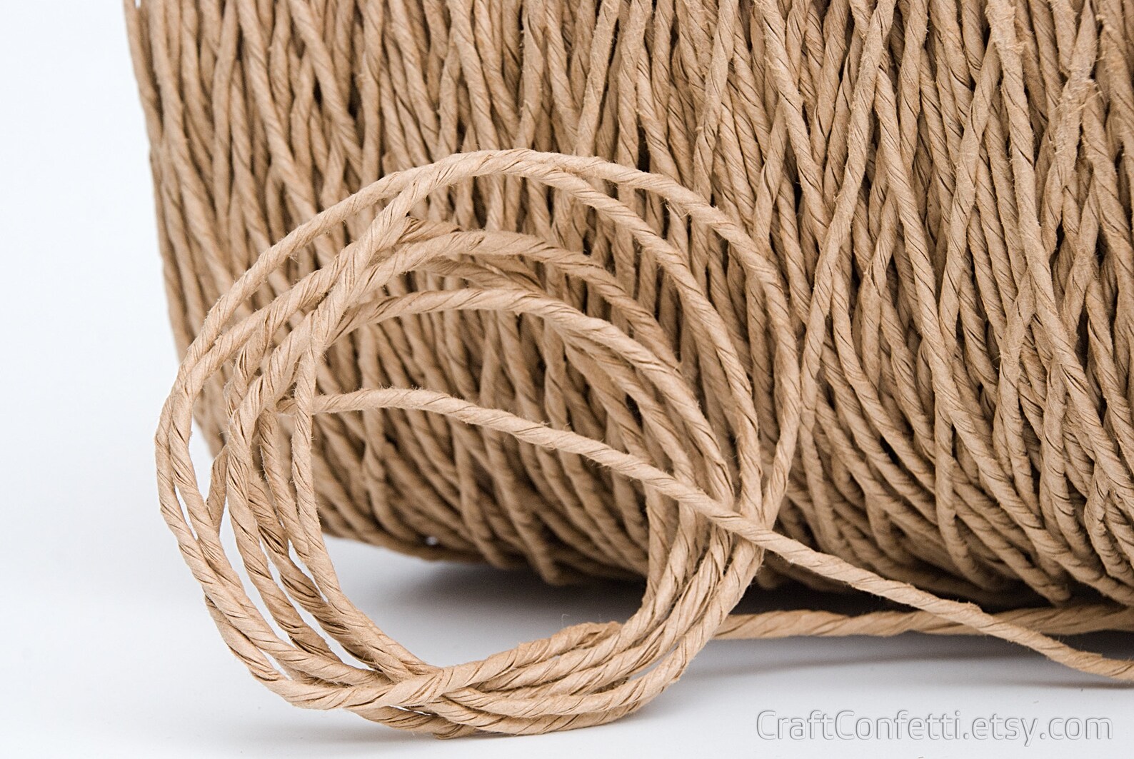 2mm Paper twisted cord Wired craft cord Garden twine Etsy