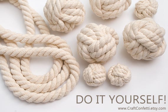 Cuerda / Cordón De Algodón Para Tejer Macramé 4mm / 1kg Color Beige