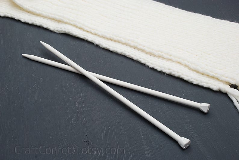 Aluminum Knitting Needles 6 7 8 9 10mm Lightweight Single Etsy