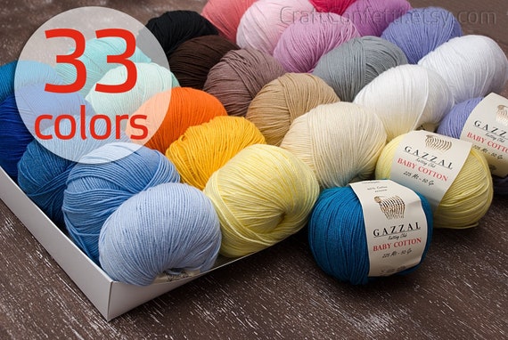 Baby Cotton Yarn Crochet Yarn Soft Cotton Yarn Knitting Supplies Quality  Yarn Crochet Cotton Yarn Knit Yarn Baby Clothes Baby Yarn 50g Ball 