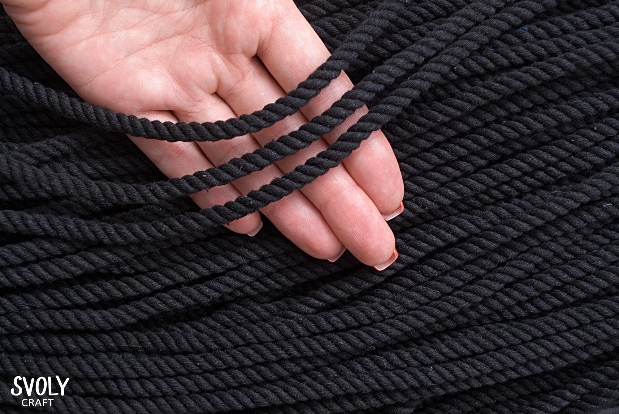 Rope & Cord Katoenen stropdas lijn - 1/8 inch multifunctioneel touw