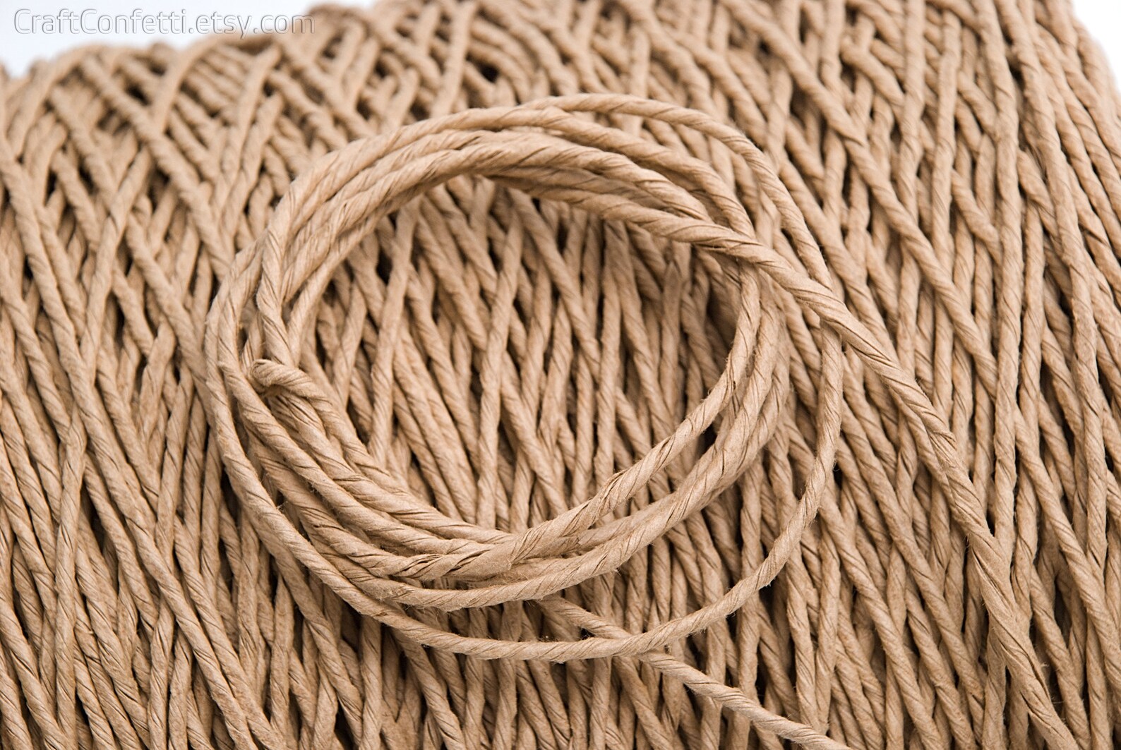 2mm Paper twisted cord Wired craft cord Garden twine Etsy