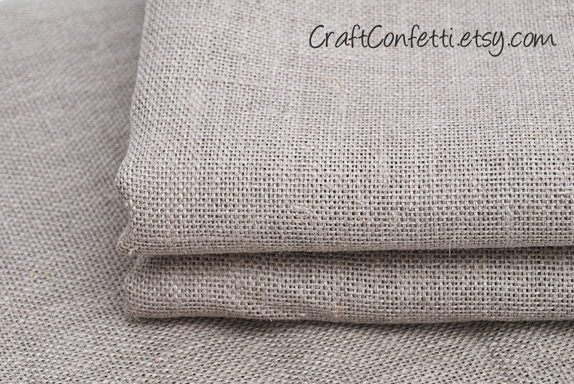 Pure Linen fabric by the yard. Sheer Flax fabric. Natural Etsy