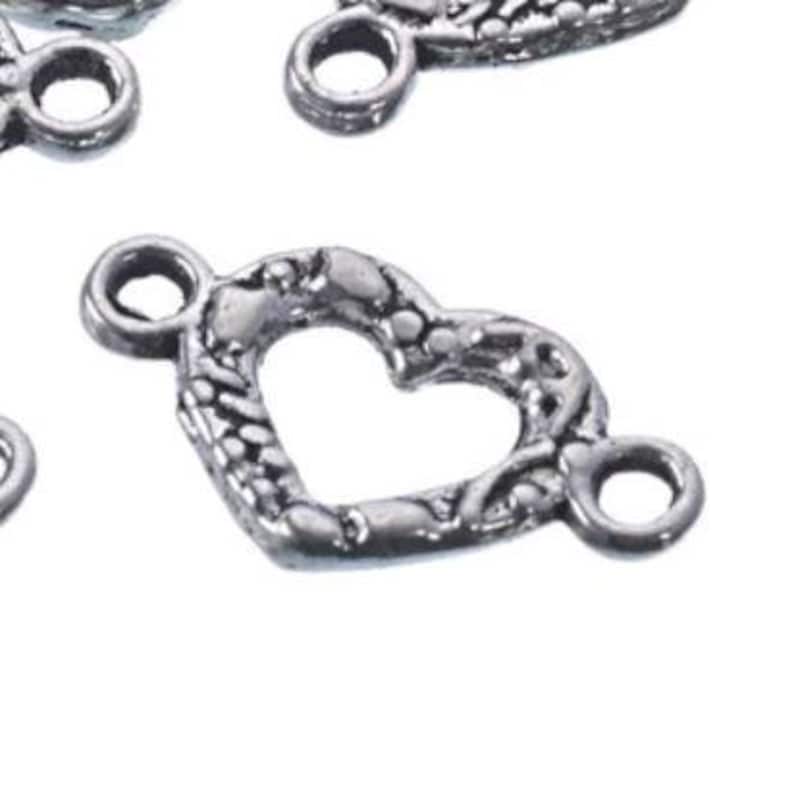 10x Tibetan Silver Alloy Charm Connectors For Jewellery Bracelet Neckalce Making