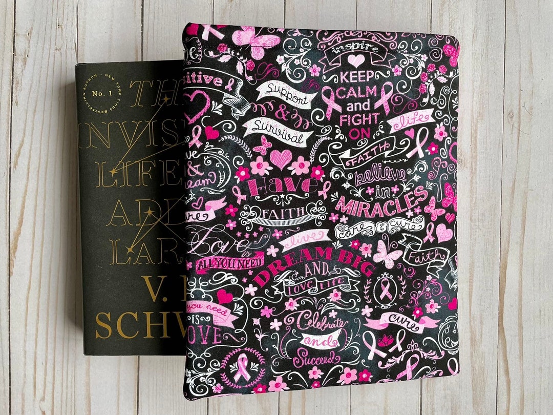 BREAST CANCER, Survivor, Fighter, Self Care Love Book Sleeve, Book ...