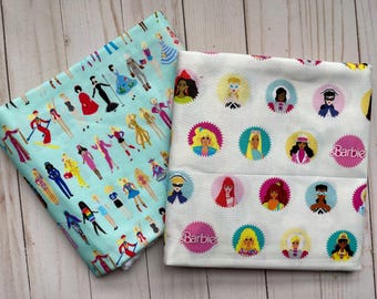 Strong Girl Doll Print Book Sleeve, Padded Protector Pouch for Books, E-Reader, Tablet