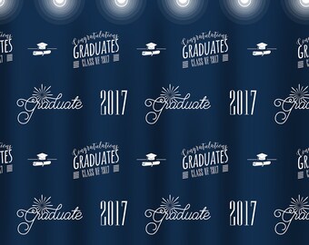 Congratulations Graduate Photo Booth or Party Backdrop (GRD-VS-004)
