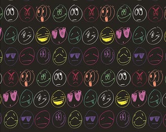 Emoji Sketches Printed Backdrop (KID-VS-073)
