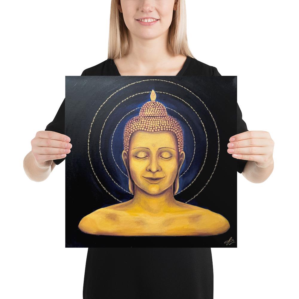 Halos of the Buddha: Intuitive Fine Art Poster| by Annalisa Moses - Etsy