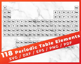 Download Periodic Table Svg Etsy