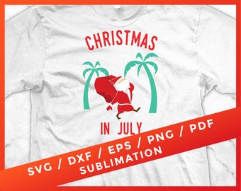 Download Christmas In July Svg Etsy PSD Mockup Templates