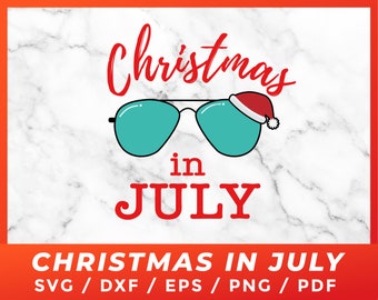 Download Christmas In July Svg Etsy SVG Cut Files