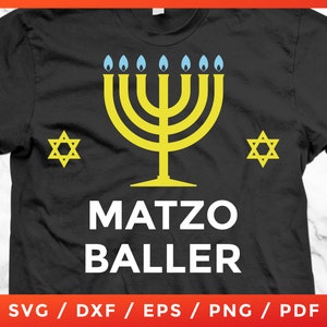 Matzo Baller SVG, jüdische Challah Menorah Chanukka, Jude für Cricut Silhouette schneiden Dateien herunterladen Png