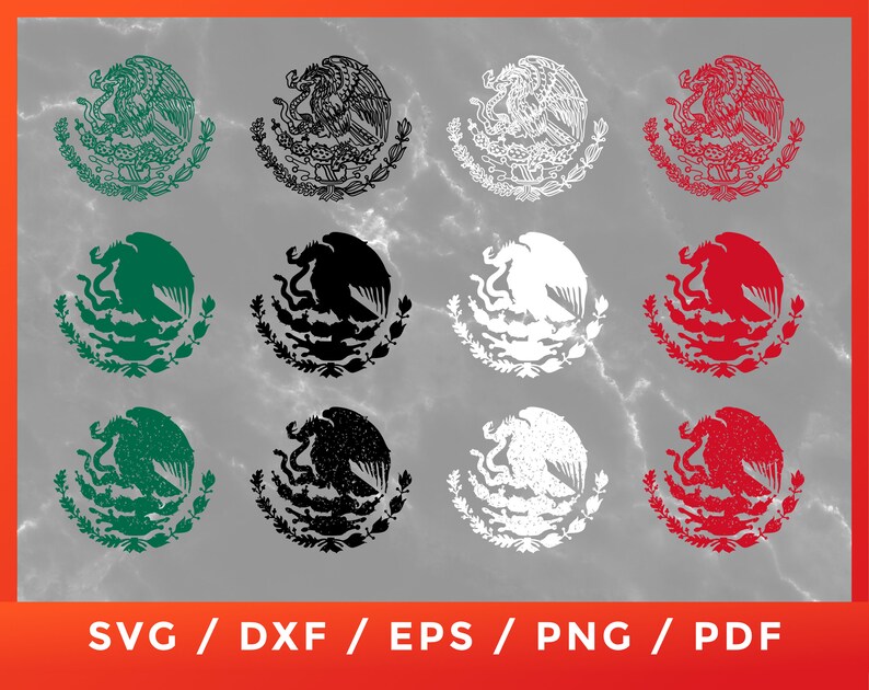 Download Mexico Flag SVG Distressed Mexico Flag SVG Mexico Coat of ...