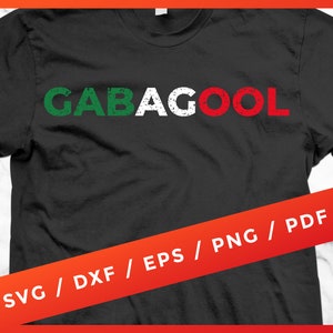 Gabagool SVG, Capicola Meat New Jersey Italian Pride for Cricut Silhouette Cameo Cut Files Vinyl Clip Art Png Pdf