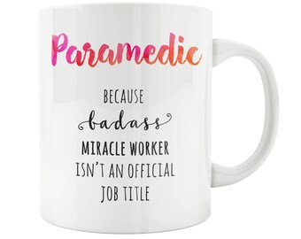 PARAMEDIC mug, EMT mug, EMT graduation gift, emt grad, emt graduate, emt student, paramedic graduation, paramedic graduate, paramedic gift