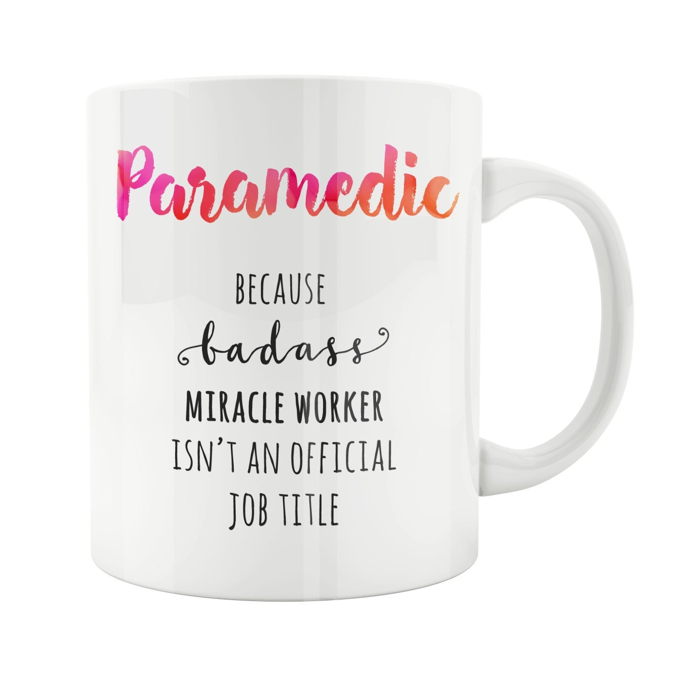 PARAMEDIC mug EMT mug EMT graduation gift emt grad emt Etsy