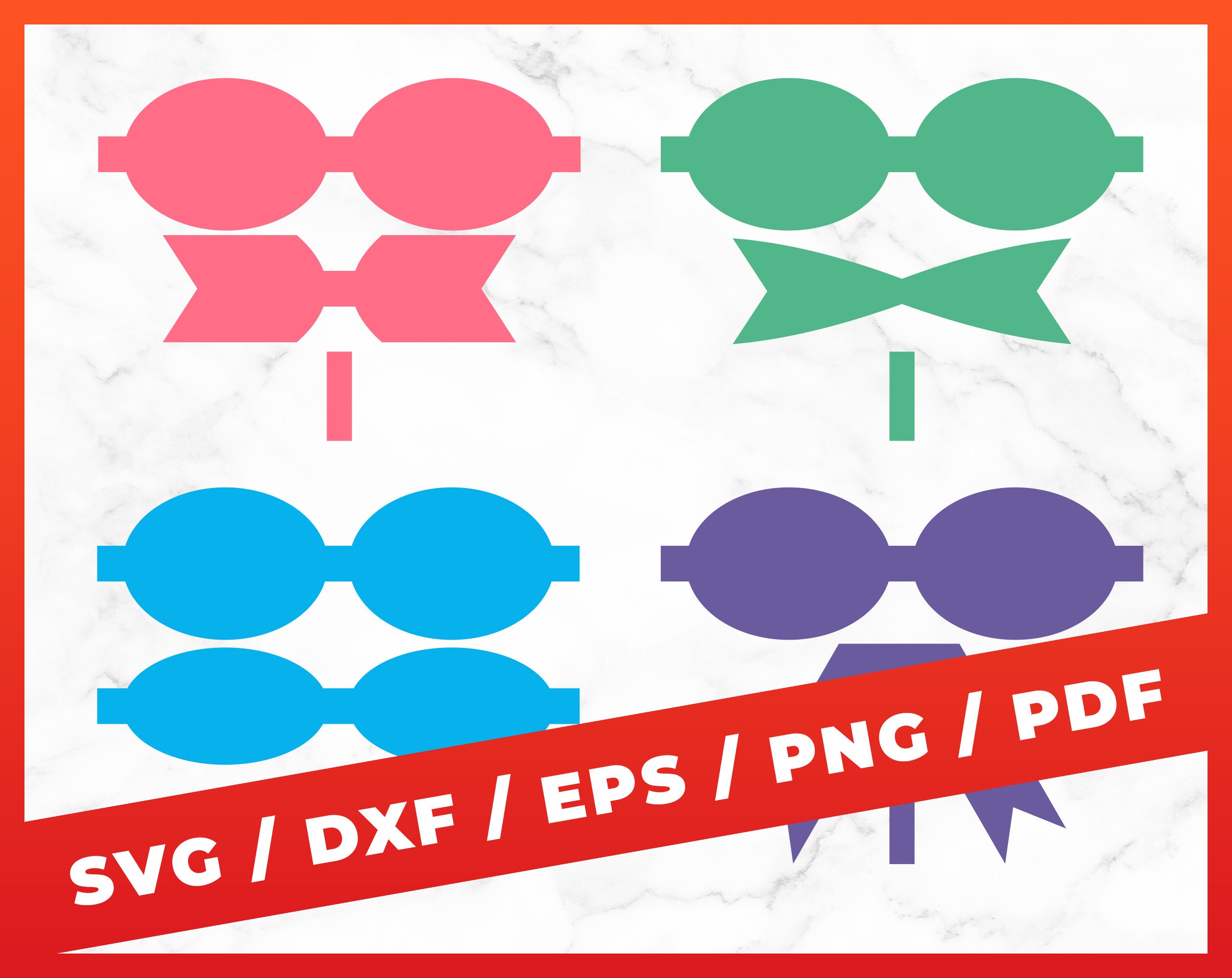 Download 4 Bow Template Svg Bundle Bow Template Svg Bow Hair Etsy