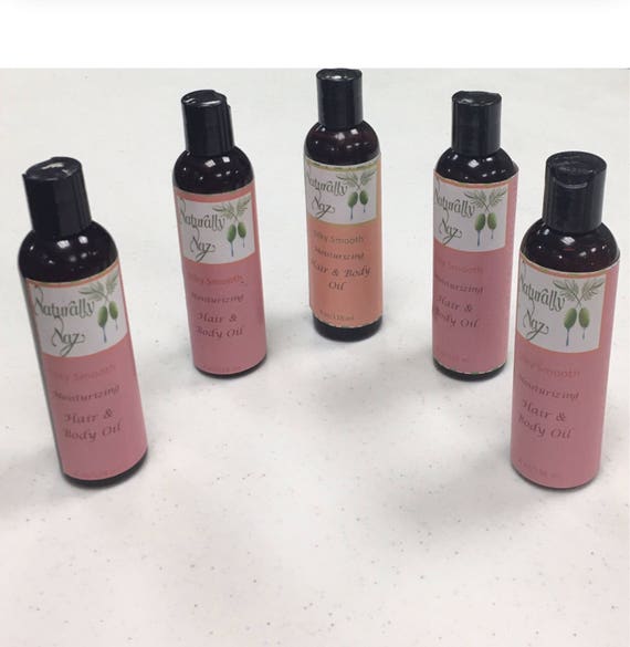 Natural Hair Moisturizer Silky Hair Oil Argan Oil Jojoba Body Etsy
