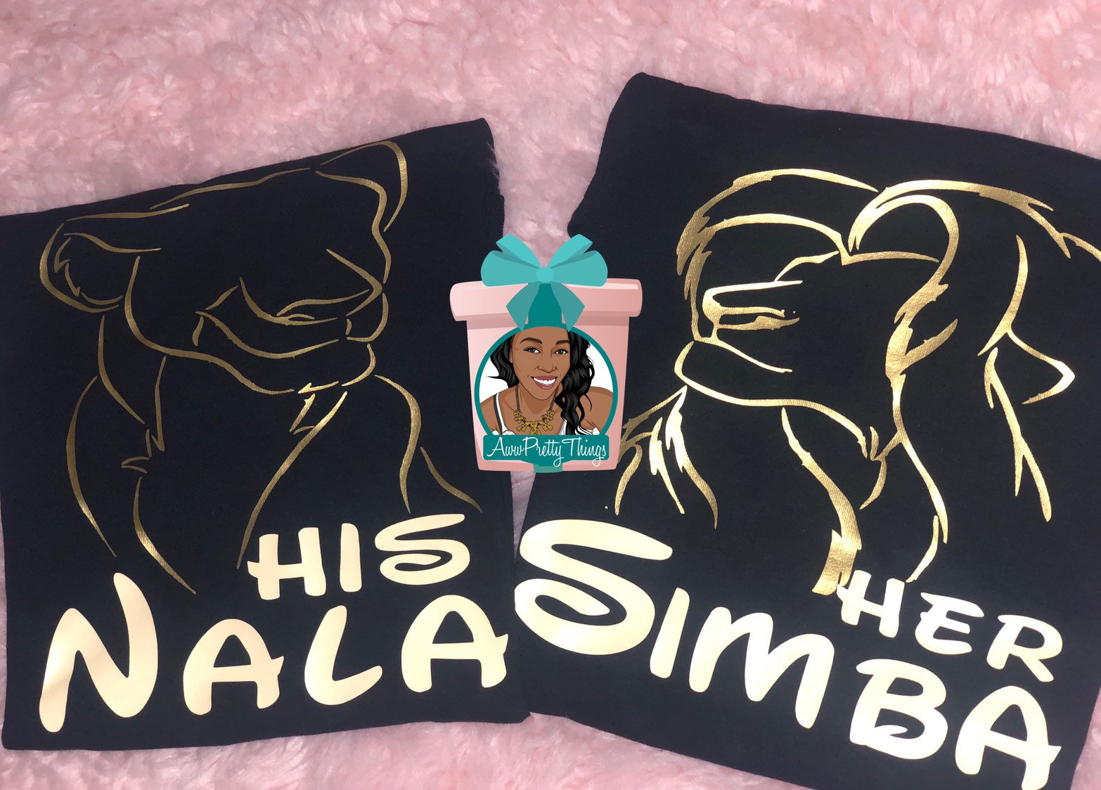 Lion King Shirts His Nala Her Simba Couple Shirts Lion King | Etsy