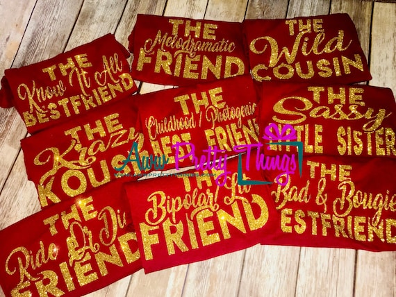 Shirts for birthday girl and friends clearance