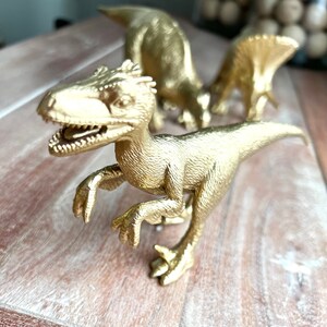 Modern Gold Dinosaurs. the Original Glam-osaurs Party Collection ...