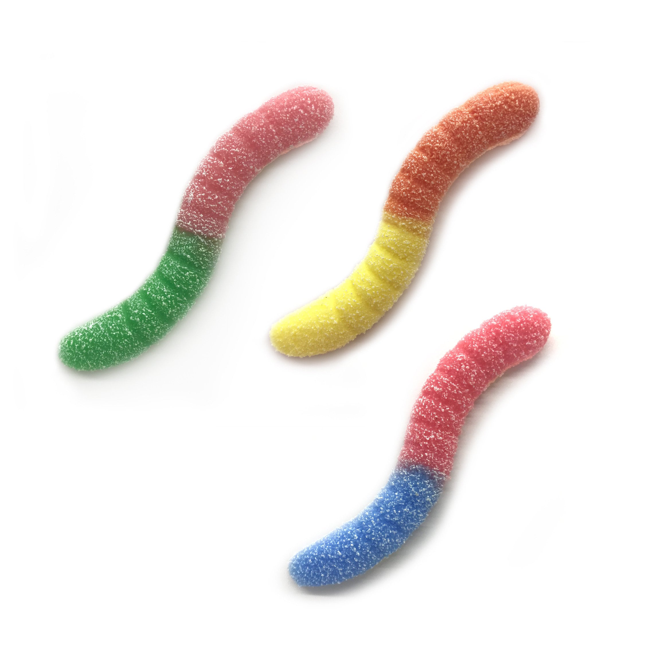 Sour Gummy Worms 3D Poly Pin