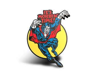 Morbin' Time Enamel Pin