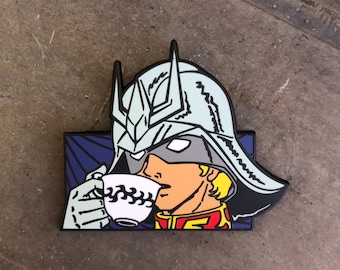 Char Tea Enamel Pin