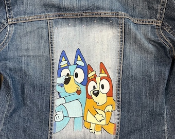 Blue dog jacket