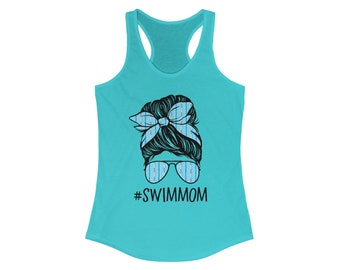 Swim mom Racerback Tank
